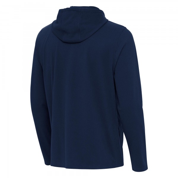 Толстовка New York Yankees Antigua Navy Connected Quarter-Zip