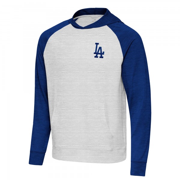 Los Angeles Dodgers Antigua Royal/Gray Urgent Pullover Hoodie