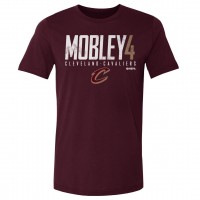 Cleveland Cavaliers Evan Mobley 500 Level Wine Elite Player T-Shirt