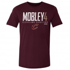 Cleveland Cavaliers Evan Mobley 500 Level Wine Elite Player T-Shirt