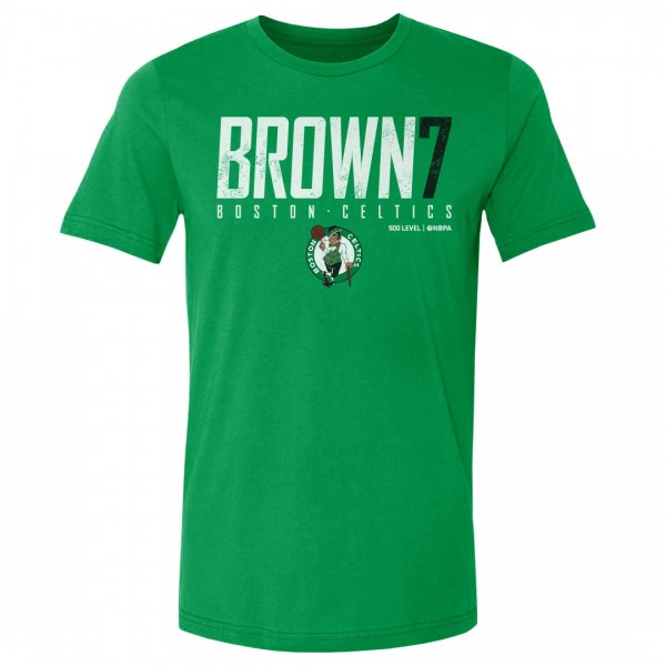 Boston Celtics Jaylen Brown 500 Level Kelly Green Elite Player T-Shirt