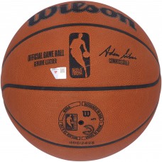 Мяч Atlanta Hawks Fanatics Authentic Game-Used Basketball vs, Philadelphia 76ers on March 28, 2025