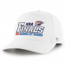 Oklahoma City Thunder 47 White 2025 NBA Finals Hitch Adjustable Hat
