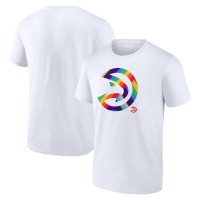Футболка Atlanta Hawks White Team Logo Pride