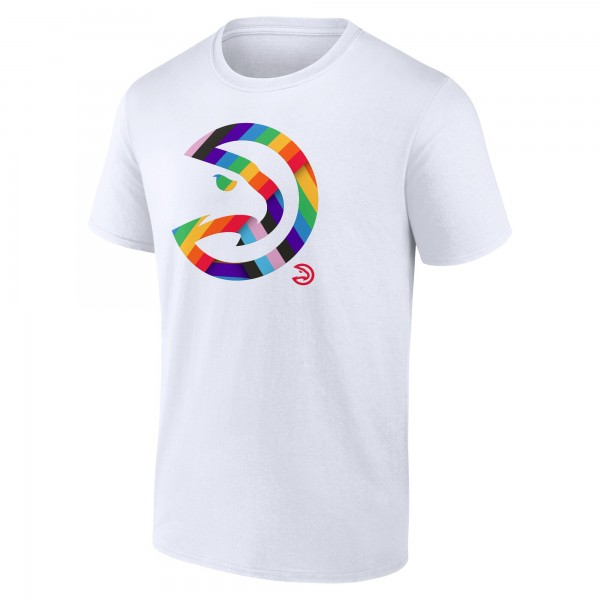 Футболка Atlanta Hawks White Team Logo Pride