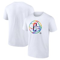 Футболка Brooklyn Nets White Team Logo Pride
