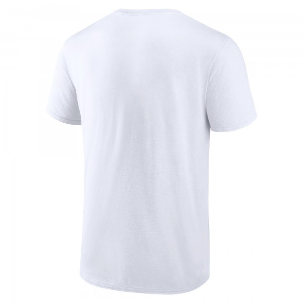 Washington Wizards White Team Logo Pride T-Shirt