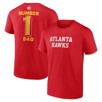 Футболка Atlanta Hawks Red #1 Dad Jersey
