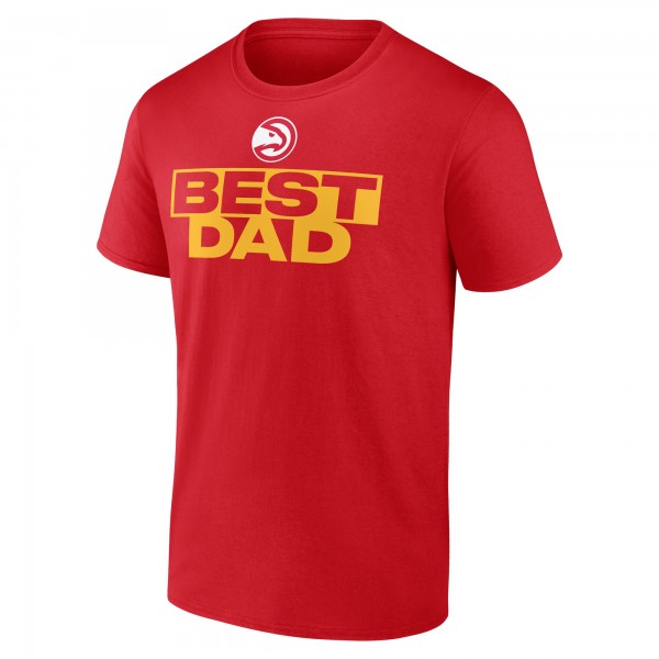 Футболка Atlanta Hawks Red Greatest Dad
