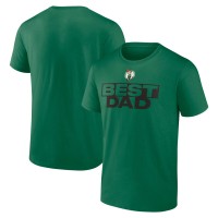 Boston Celtics Kelly Green Greatest Dad T-Shirt