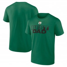 Boston Celtics Kelly Green Greatest Dad T-Shirt
