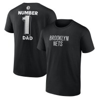 Футболка Brooklyn Nets Black #1 Dad Jersey