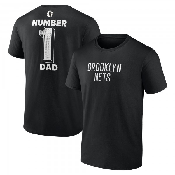Футболка Brooklyn Nets Black #1 Dad Jersey