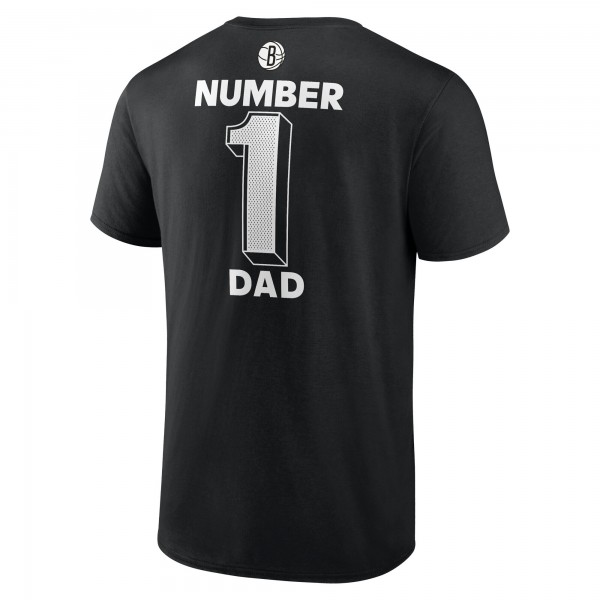 Футболка Brooklyn Nets Black #1 Dad Jersey
