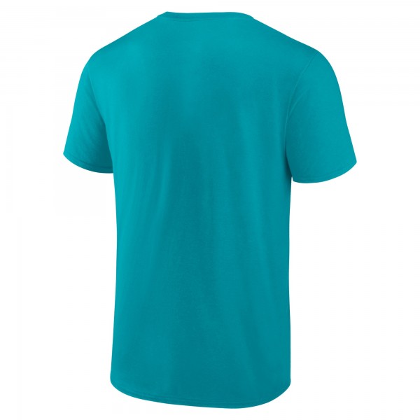 Charlotte Hornets Teal Greatest Dad T-Shirt