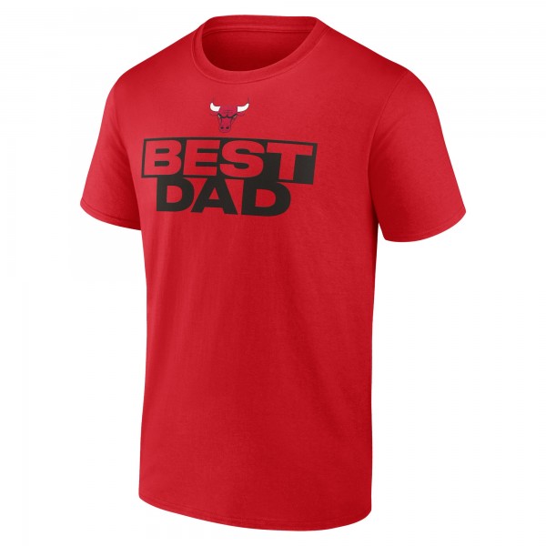 Футболка Chicago Bulls Red Greatest Dad