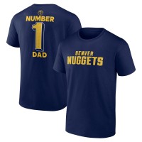 Denver Nuggets Navy #1 Dad Jersey T-Shirt