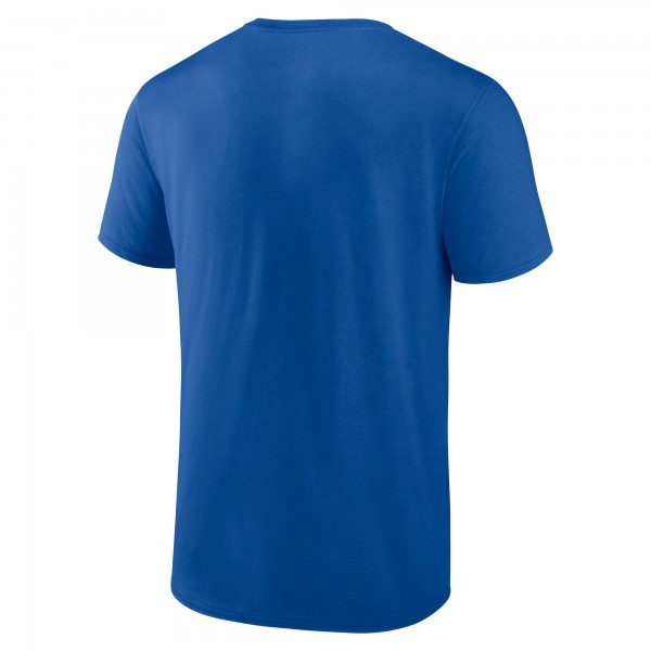 Golden State Warriors Royal Greatest Dad T-Shirt