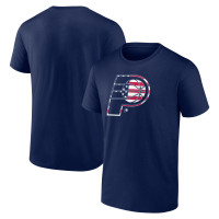 Indiana Pacers Navy Flag Logo T-Shirt