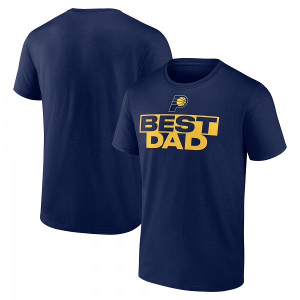 Indiana Pacers Navy Greatest Dad T-Shirt