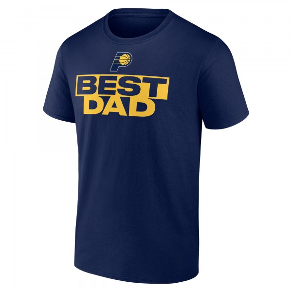 Indiana Pacers Navy Greatest Dad T-Shirt