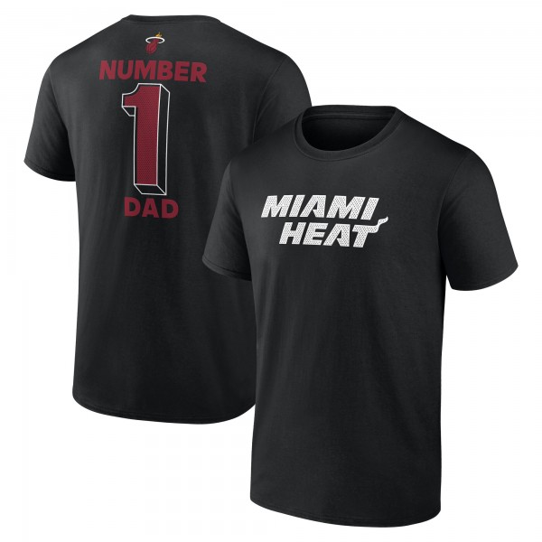Miami Heat Black #1 Dad Jersey T-Shirt