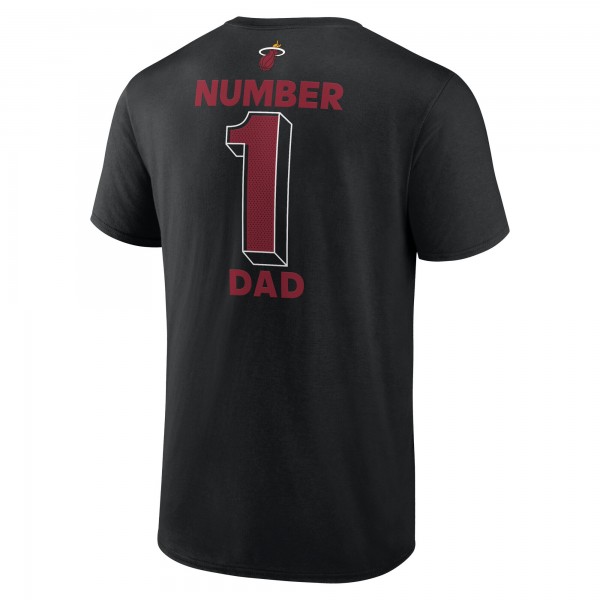 Miami Heat Black #1 Dad Jersey T-Shirt