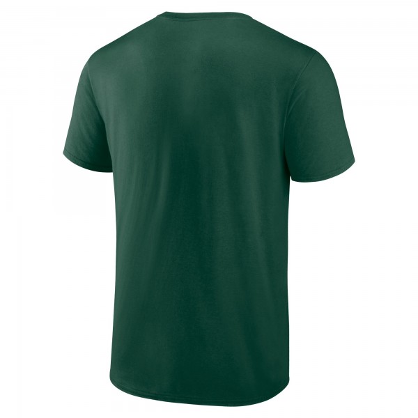 Milwaukee Bucks Hunter Green Greatest Dad T-Shirt