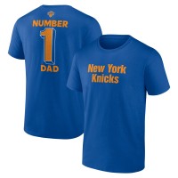New York Knicks Blue #1 Dad Jersey T-Shirt