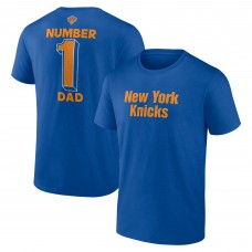 New York Knicks Blue #1 Dad Jersey T-Shirt