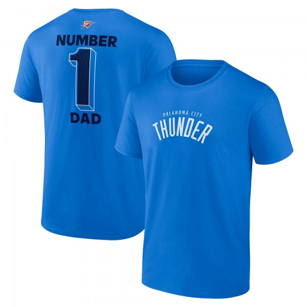 Футболка Oklahoma City Thunder Blue #1 Dad Jersey