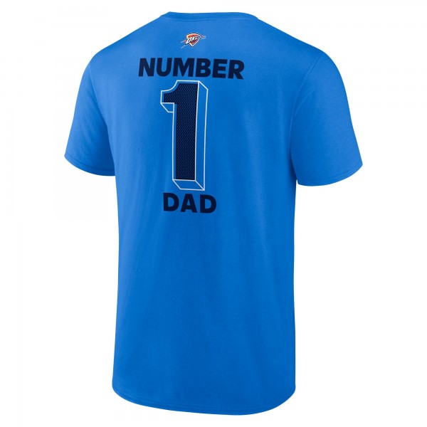 Футболка Oklahoma City Thunder Blue #1 Dad Jersey