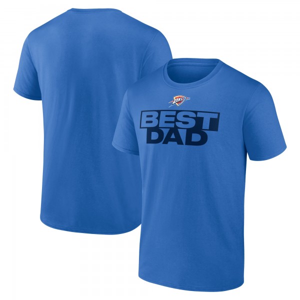 Футболка Oklahoma City Thunder Blue Greatest Dad
