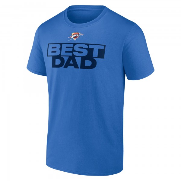 Футболка Oklahoma City Thunder Blue Greatest Dad
