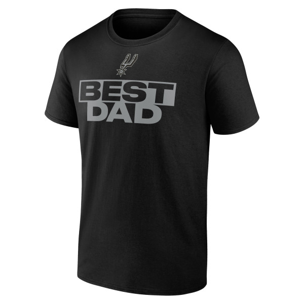 Футболка San Antonio Spurs Black Greatest Dad
