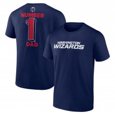 Washington Wizards Navy #1 Dad Jersey T-Shirt