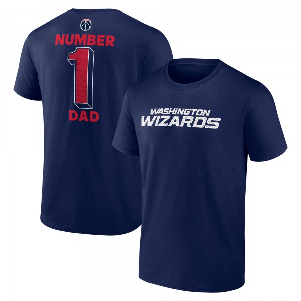 Washington Wizards Navy #1 Dad Jersey T-Shirt