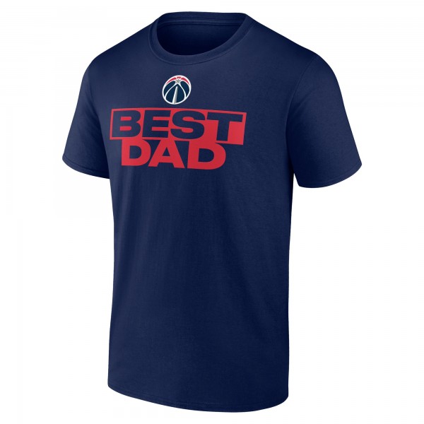 Washington Wizards Navy Greatest Dad T-Shirt