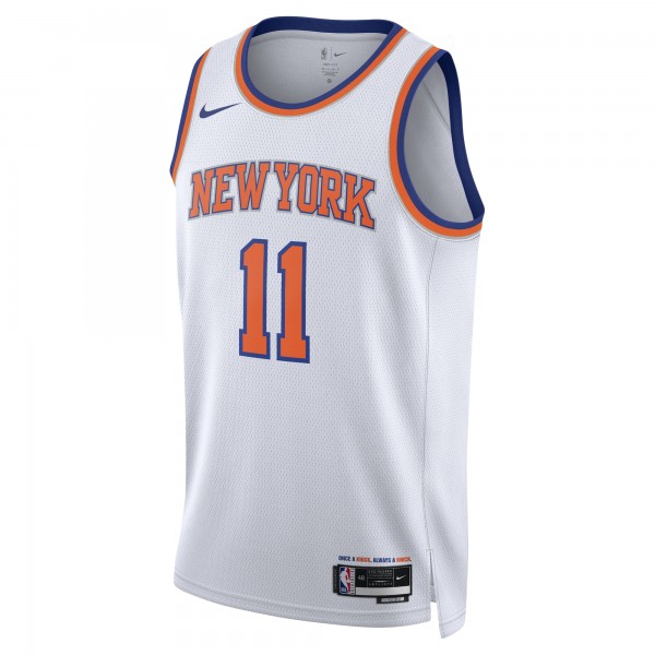 Джерси Unisex New York Knicks Jalen Brunson Nike White Swingman - Association Edition
