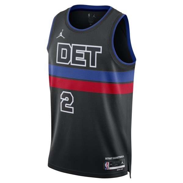 Джерси Unisex Detroit Pistons Cade Cunningham Nike Black Swingman - Statement Edition