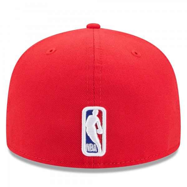 Бейсболка Houston Rockets New Era 2025/26 City Edition Alternate 59FIFTY - Red