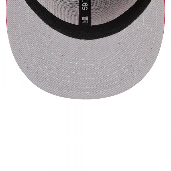 Бейсболка Houston Rockets New Era 2025/26 City Edition Alternate 59FIFTY - Red
