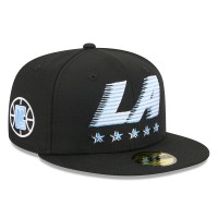 Бейсболка LA Clippers New Era 2025/26 City Edition Alternate 59FIFTY - Black