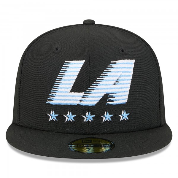Бейсболка LA Clippers New Era 2025/26 City Edition Alternate 59FIFTY - Black