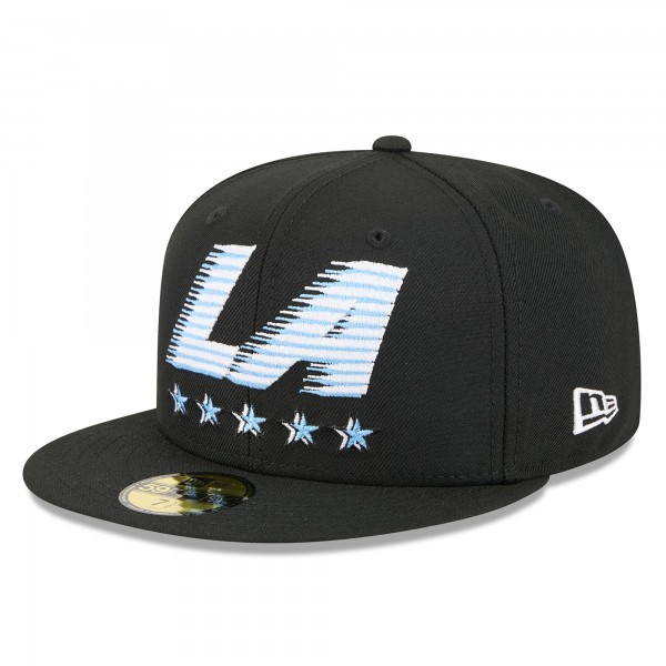Бейсболка LA Clippers New Era 2025/26 City Edition Alternate 59FIFTY - Black