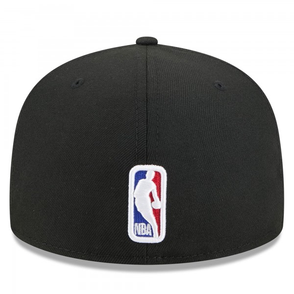 Бейсболка LA Clippers New Era 2025/26 City Edition Alternate 59FIFTY - Black