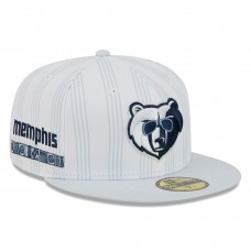 Бейсболка Memphis Grizzlies New Era 2025/26 City Edition Alternate 59FIFTY - White