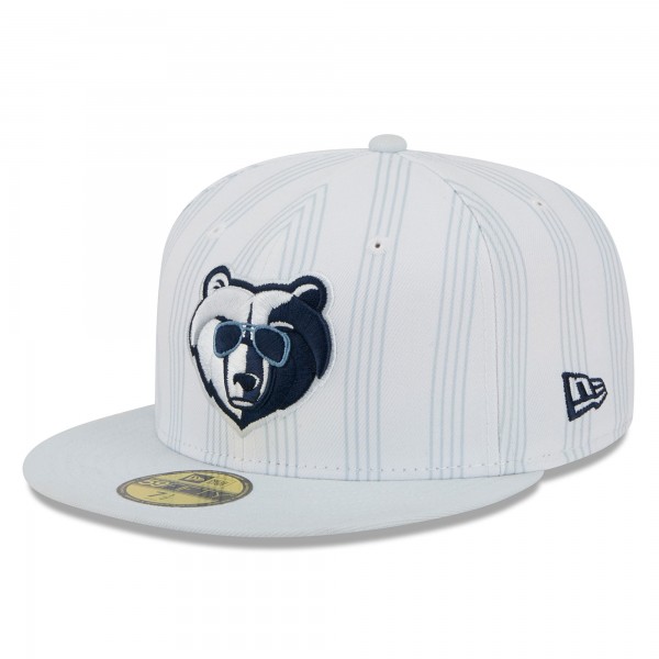 Бейсболка Memphis Grizzlies New Era 2025/26 City Edition Alternate 59FIFTY - White