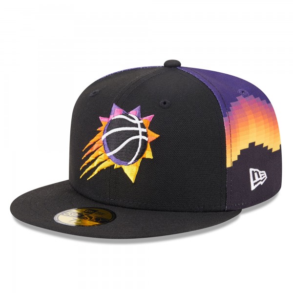 Бейсболка Phoenix Suns New Era 2025/26 City Edition Alternate 59FIFTY - Black