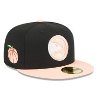 Бейсболка Atlanta Hawks New Era 2025/26 City Edition Alternate 59FIFTY - Black